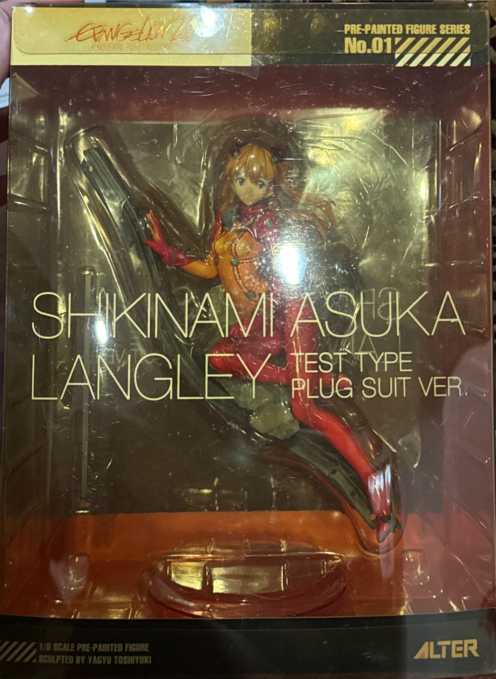 Evangelion: 2.0 You Can Not Advance: Asuka Langley Shikinami Pvc Figure-test Type Plugsuit Version 1:8 Scale - Alter action figure collectible [Barcode 4560228202557] - Main Image 2