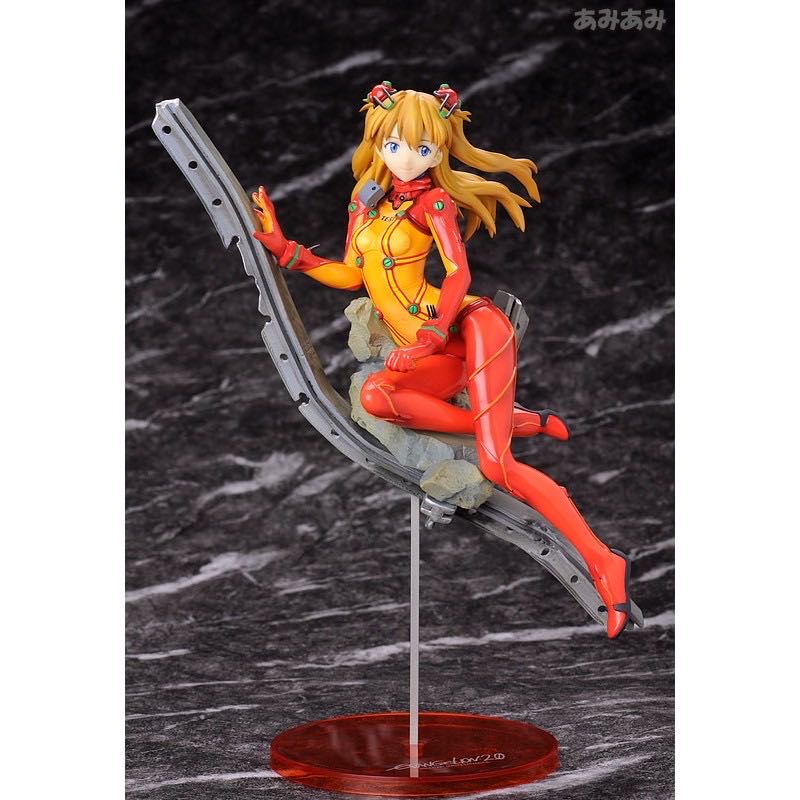 Evangelion: 2.0 You Can Not Advance: Asuka Langley Shikinami Pvc Figure-test Type Plugsuit Version 1:8 Scale - Alter action figure collectible [Barcode 4560228202557] - Main Image 3