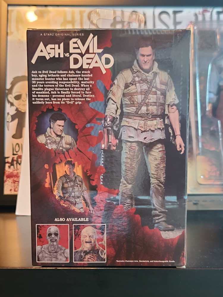 Neca Ash Vs Evil Dead Asylum Ash Signed - Neca (Horror) action figure collectible - Main Image 3