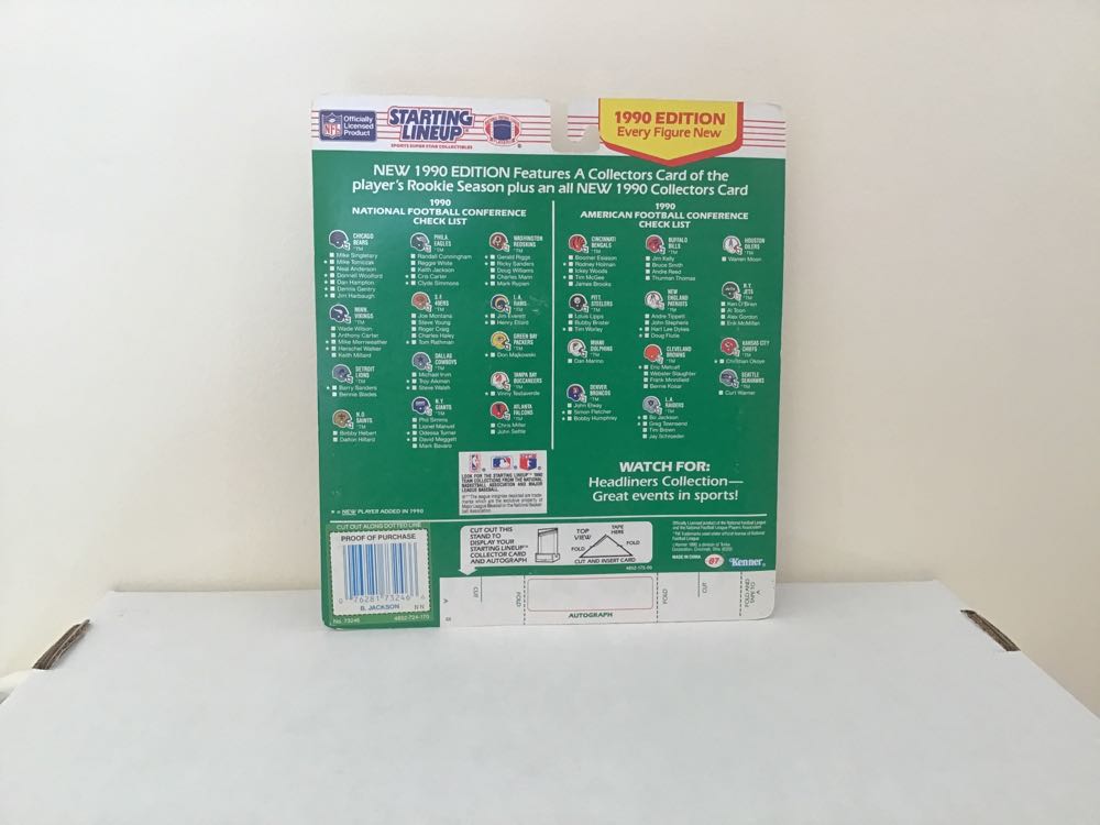 Bo Jackson - Kenner action figure collectible - Main Image 2