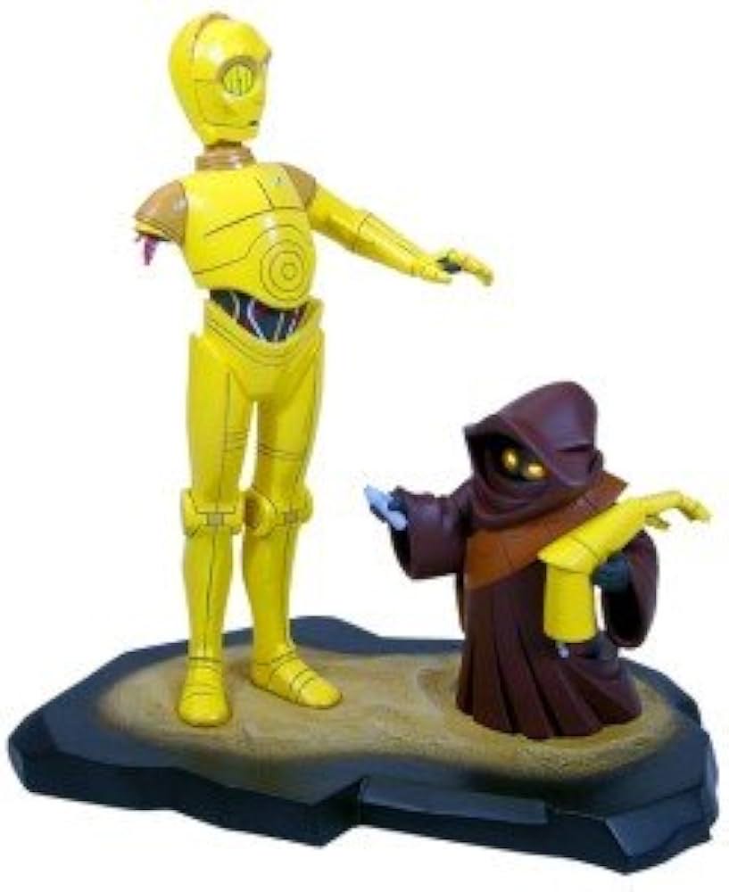 C-3PO Animated Maquette - Gentle Giant (Star Wars Animated) action figure collectible [Barcode 871810002160] - Main Image 2