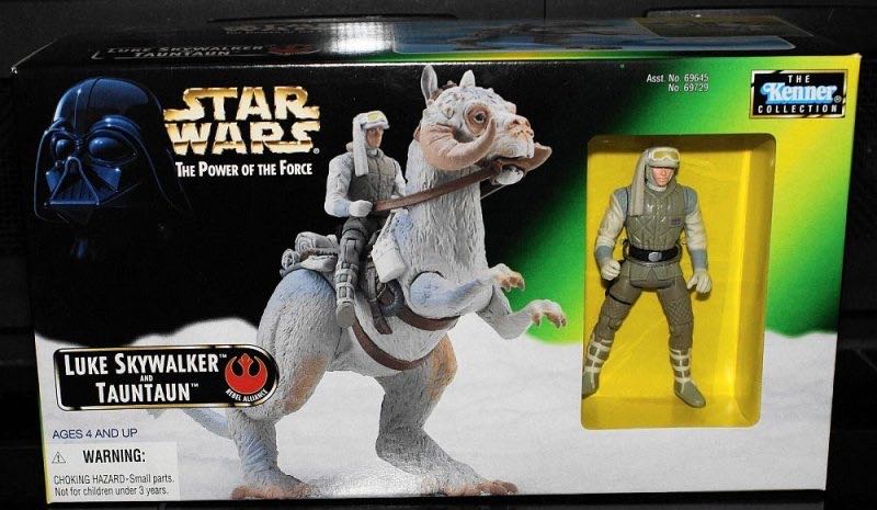 Luke Skywalker with Tauntaun  (Star Wars Empire Strikes Back) action figure collectible - Main Image 2