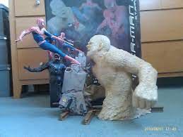 Spider-Man Vs. Venom And Sandman Diorama - Sideshow (Spiderman 3) action figure collectible [Barcode 747720210455] - Main Image 2