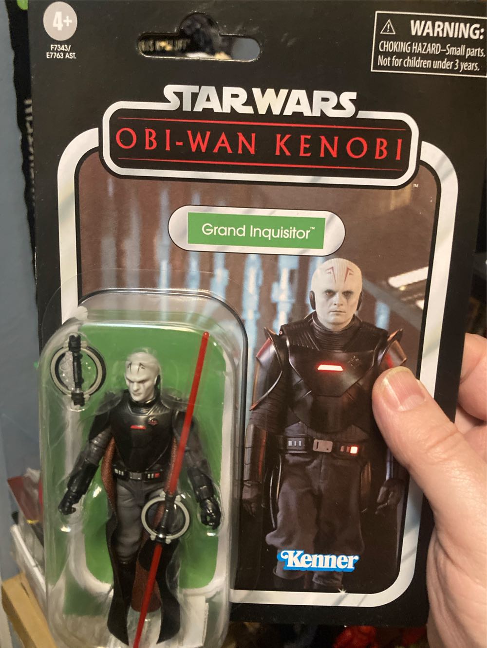 Grand Inquisitor - Hasbro (Star Wars: The Vintage Collection) action figure collectible [Barcode 5010996184238] - Main Image 4