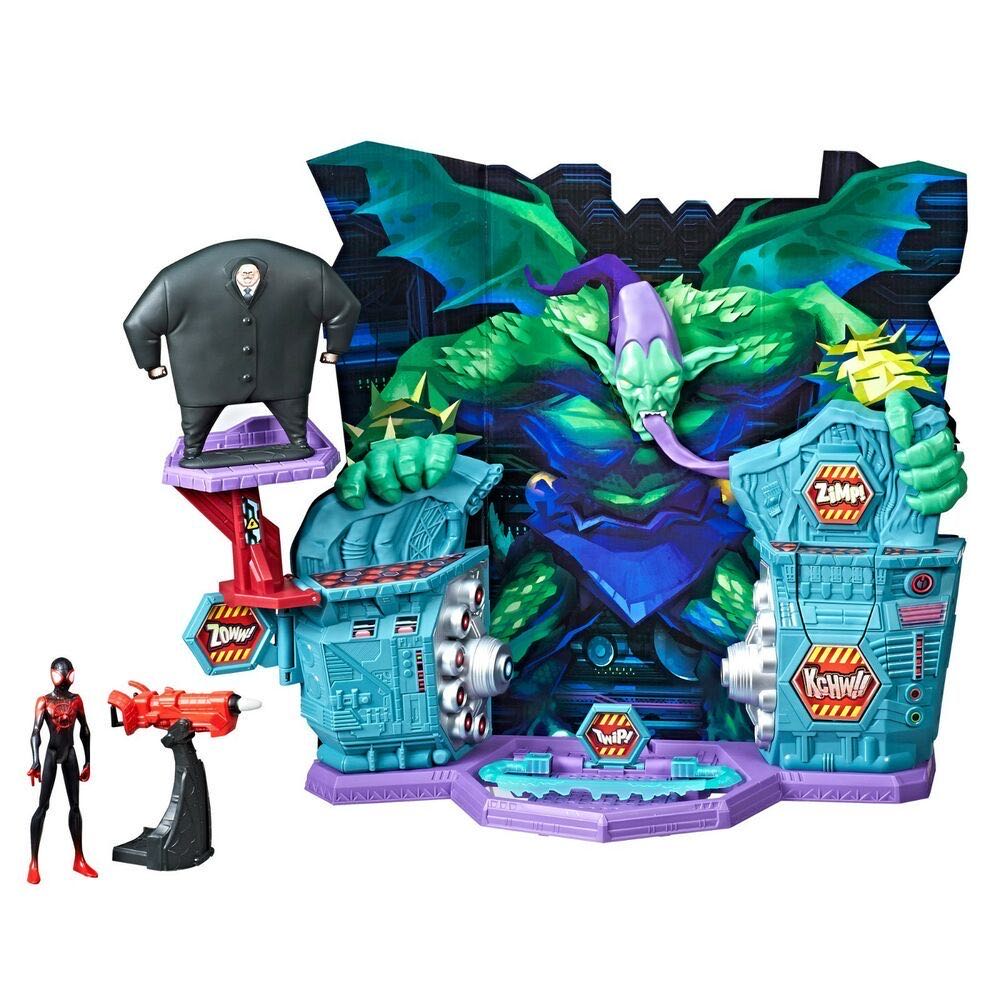 Miles Morales - Hasbro (Spider-Verse Super Collider Play Set) action figure collectible - Main Image 2