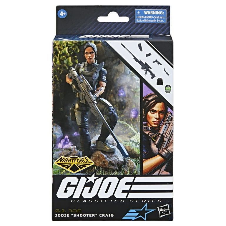 #90 Jodie “Shooter” Craig (Night Force) - Hasbro (G.I. Joe) action figure collectible [Barcode 5010996123435] - Main Image 9