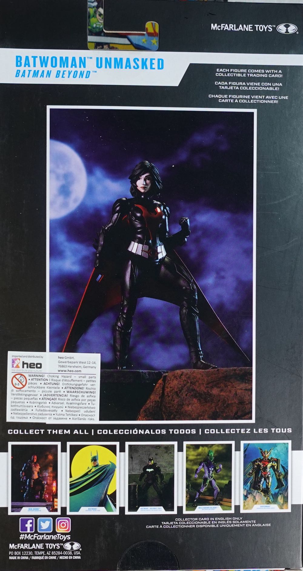 Batwoman Beyond - Unmasked - McFarlane Toys (DC Multiverse) (Batman Beyond) action figure collectible - Main Image 2