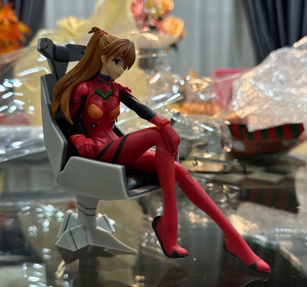Evangelion : New Theatrical Edition Premium Figure Girl With Chair : Asuka - Sega action figure collectible - Main Image 2