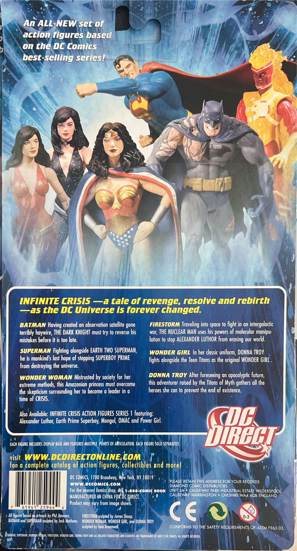 Wonder Girl - Infinite Crisis: DC Direct - DC Direct (DC Direct Infinite Crisis) action figure collectible - Main Image 2