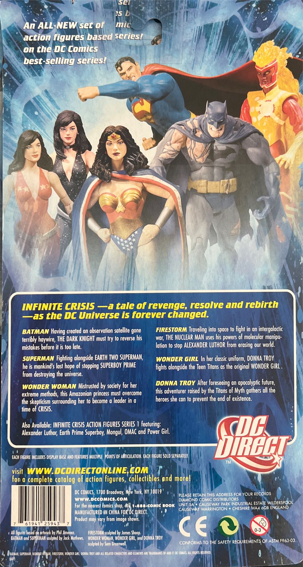 Donna Troy - Infinite Crisis: DC Direct - DC Direct (Infinite Crisis) action figure collectible - Main Image 2