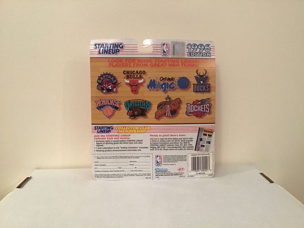 Bryant Reeves - Kenner action figure collectible - Main Image 2