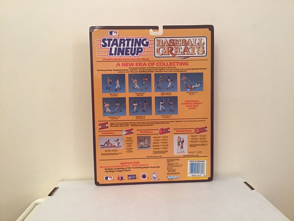 Carl Yastrzemski / Henry Aaron - Kenner (Baseball Greats) action figure collectible - Main Image 2