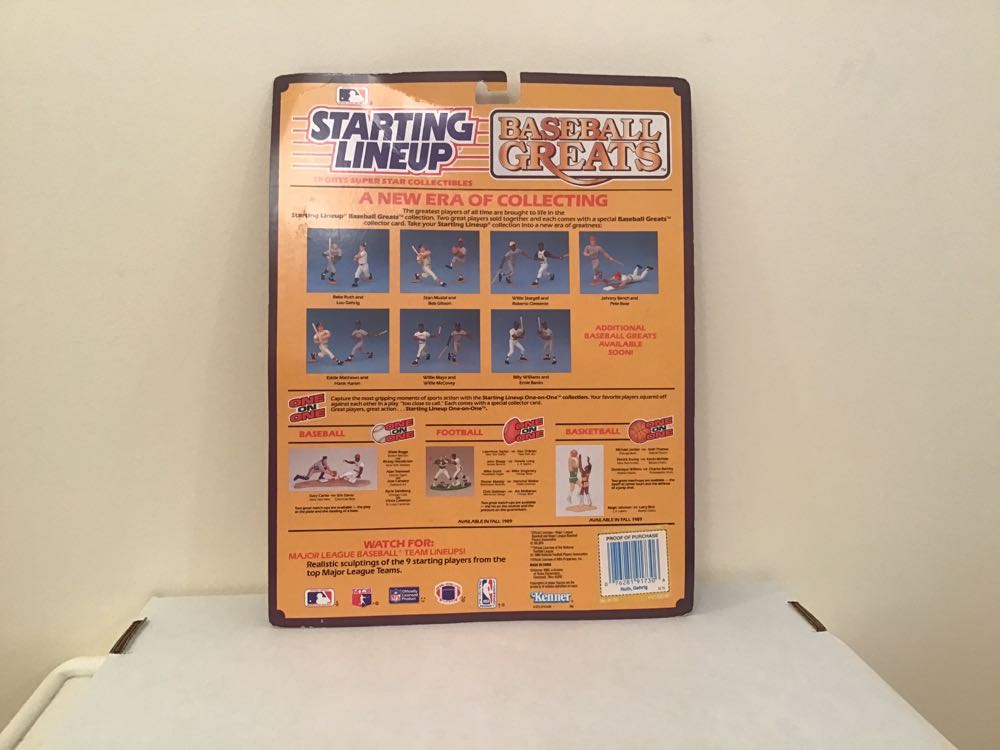 Babe Ruth / Lou Gehrig - Kenner (Baseball Greats) action figure collectible - Main Image 2