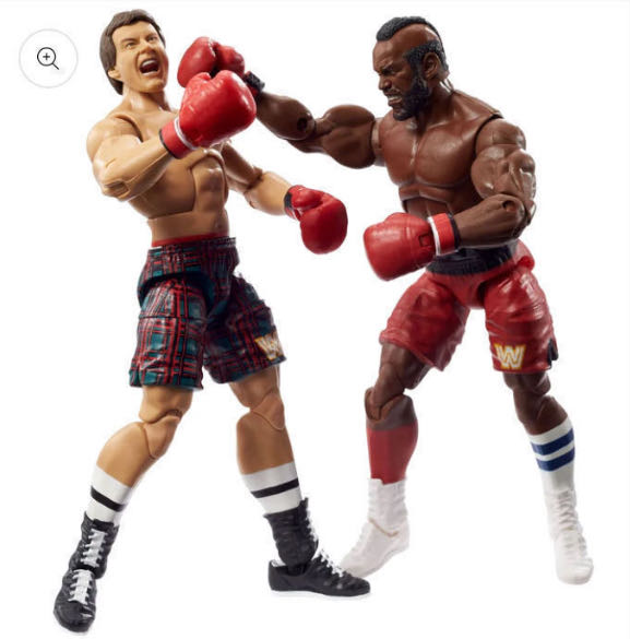 Elite 2-Pack - Mattel (Mr. T Vs. Rowdy Roddy Piper) action figure collectible - Main Image 2
