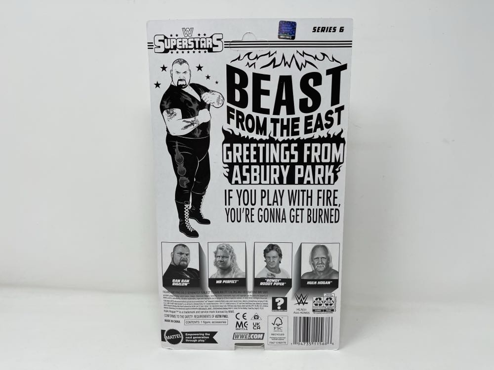 Bam Bam Bigelow - Mattel (WWE) action figure collectible [Barcode 194735115686] - Main Image 2