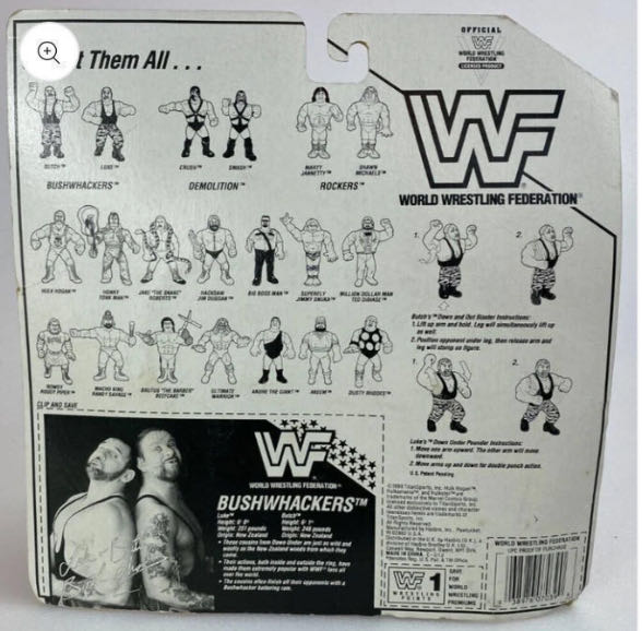 Hasbro Series #1 - WWF Hasbro (Luke) action figure collectible - Main Image 2