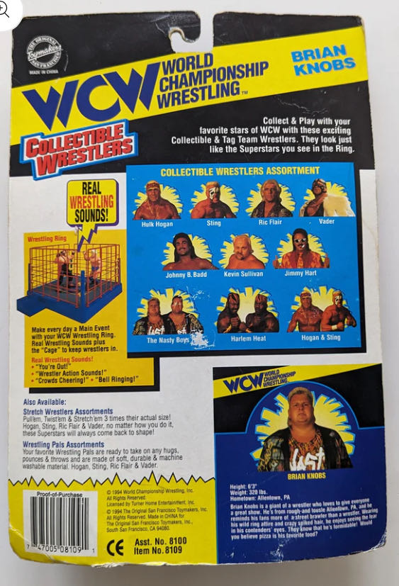 WCW OSFTM - OSFTM (Brian Knobbs) action figure collectible - Main Image 2