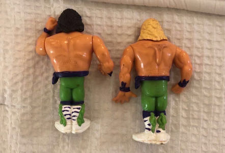 Hasbro Series #1 - WWF Hasbro (Rockers Shawn Michaels & Marty Jannety) action figure collectible - Main Image 2