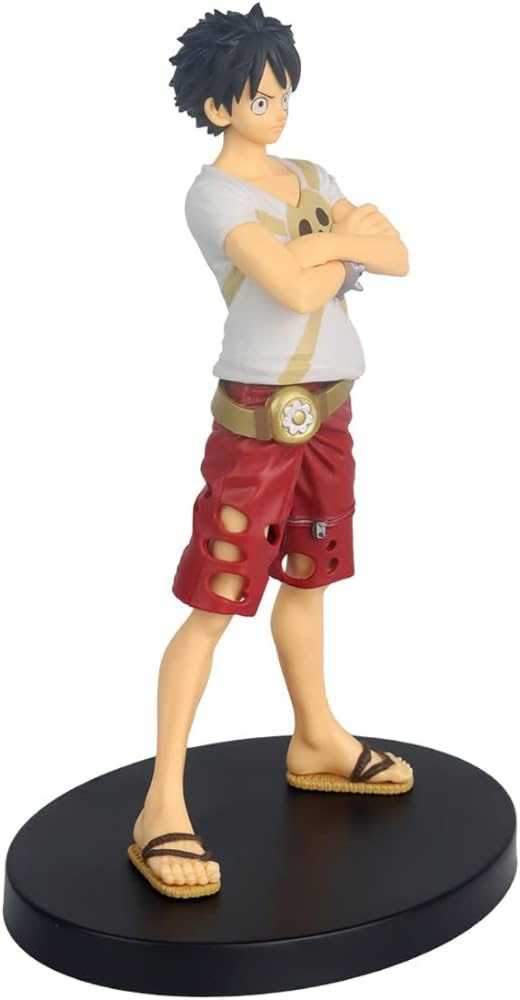 Bandai One Piece Film Red DXF Grandline Men Monkey D. Luffy Vol. 6 Statue  action figure collectible - Main Image 3