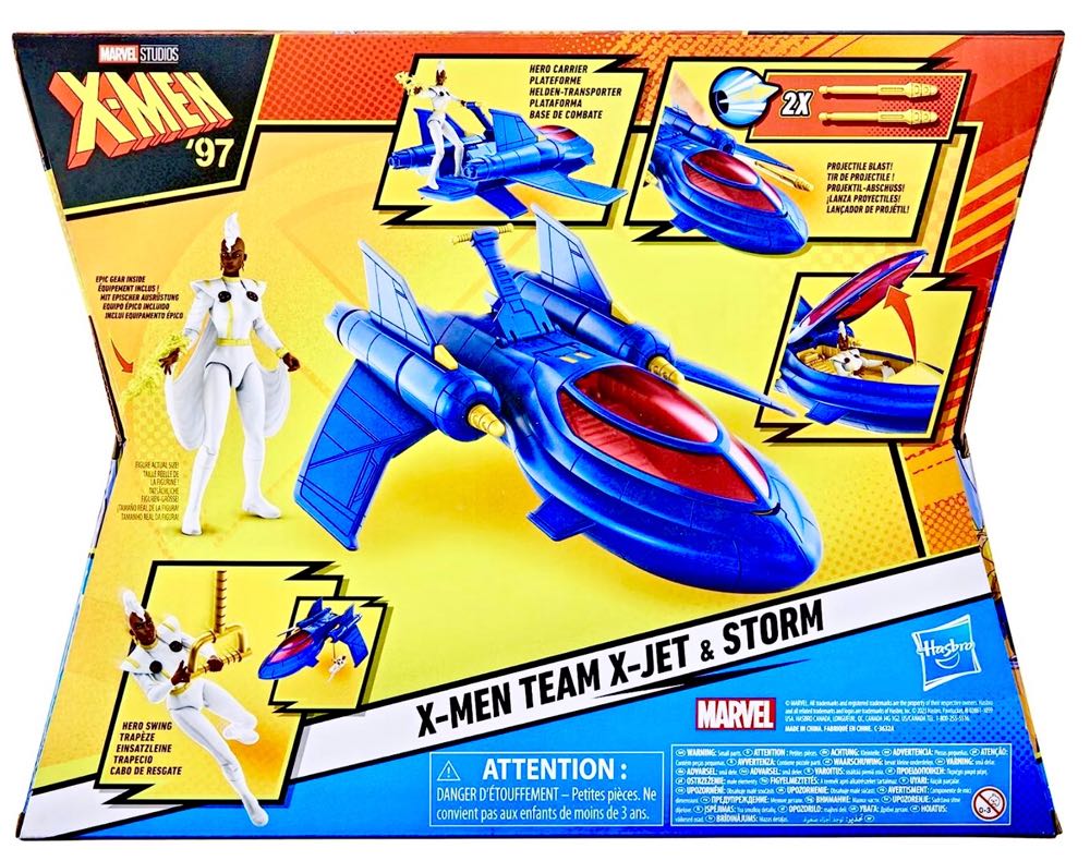 Marvel Epic Hero X-Men ‘97 Series X-MEN TEAM X-JET & STORM - Hasbro (Marvel Epic Hero) action figure collectible - Main Image 2