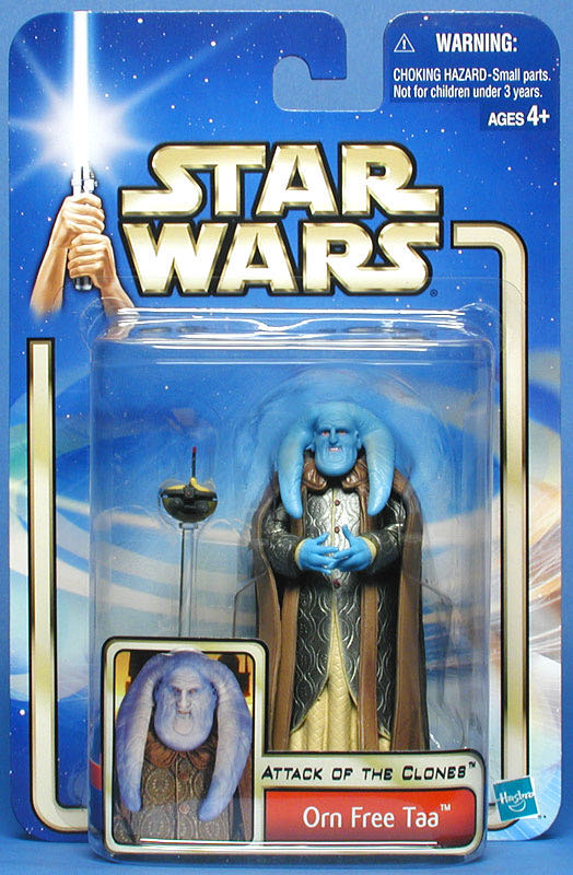 Star Wars: Orn Free Taa (II-35) - Hasbro (Star Wars: Episode II: Attack of the Clones) action figure collectible - Main Image 2