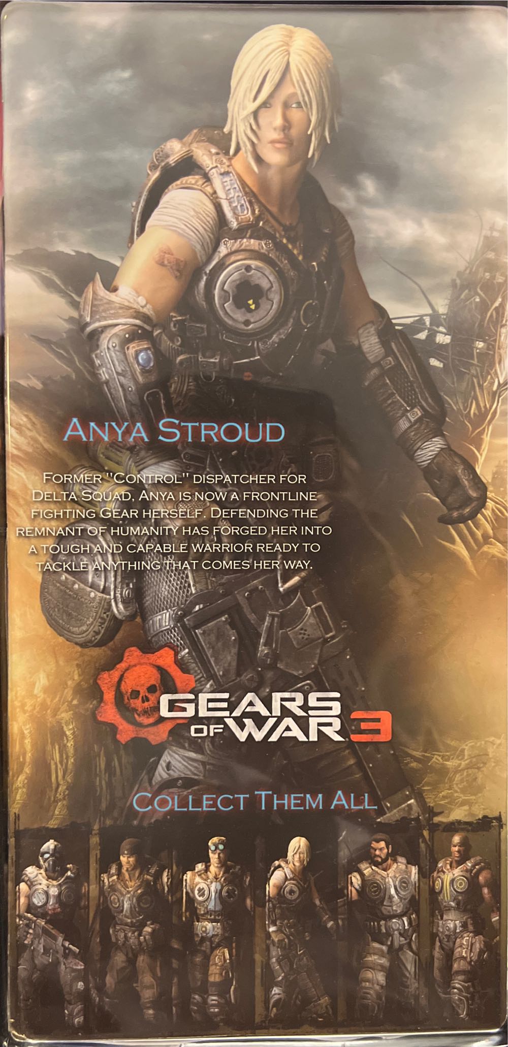 Anya Stroud Neca Gears Of War 3: 18cm 0634482521571 - Neca (Gears of War 3) action figure collectible [Barcode 634482521571] - Main Image 2