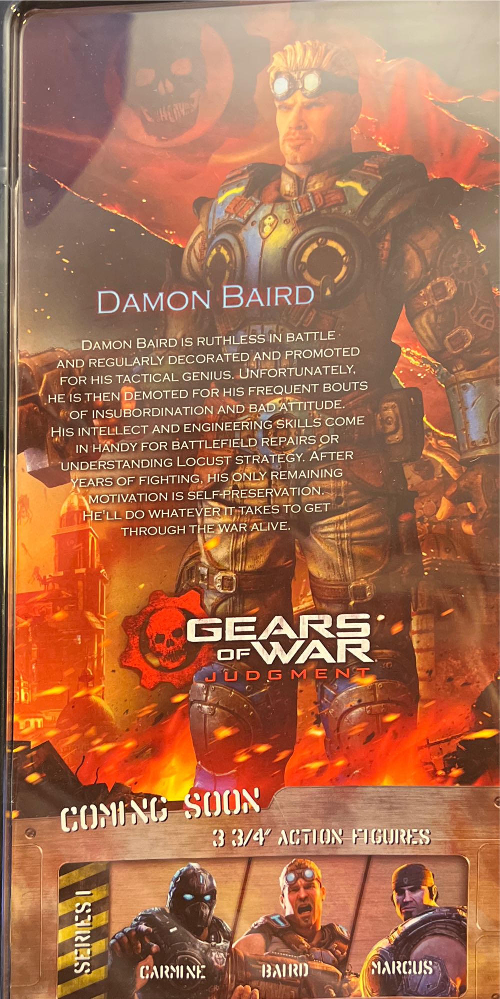 Damon Baird Neca Gears Of War Judgment Figurine 18 Cm - Neca (Gears Of War) action figure collectible [Barcode 634482522370] - Main Image 2