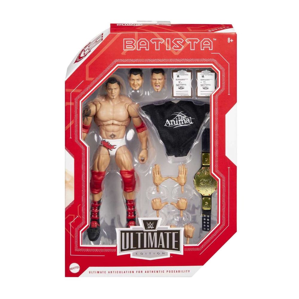 Batista - Mattel (WWE Ultimate Edition) action figure collectible - Main Image 3