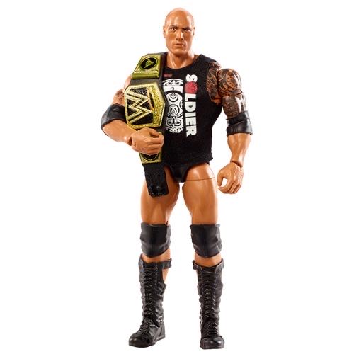 The Rock - Mattel (WWE Ultimate Edition) action figure collectible - Main Image 1