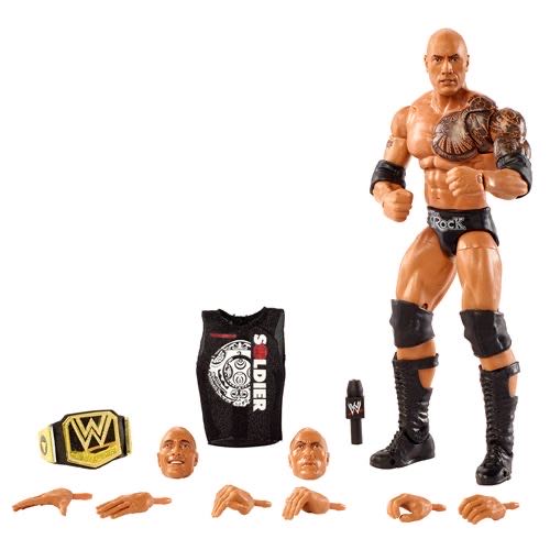 The Rock - Mattel (WWE Ultimate Edition) action figure collectible - Main Image 2