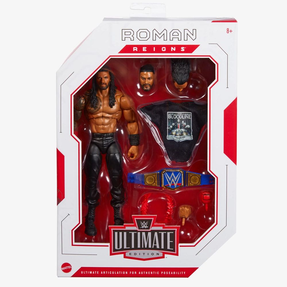 Roman Reigns - Mattel (WWE Ultimate Edition) action figure collectible - Main Image 3
