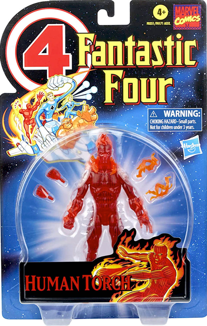 Fantastic 4: Human Torch - Hasbro (Marvel Legends) action figure collectible - Main Image 3