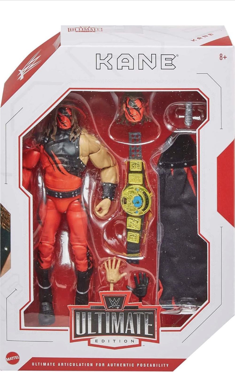 Kane - Mattel (WWE Ultimate Edition) action figure collectible - Main Image 3