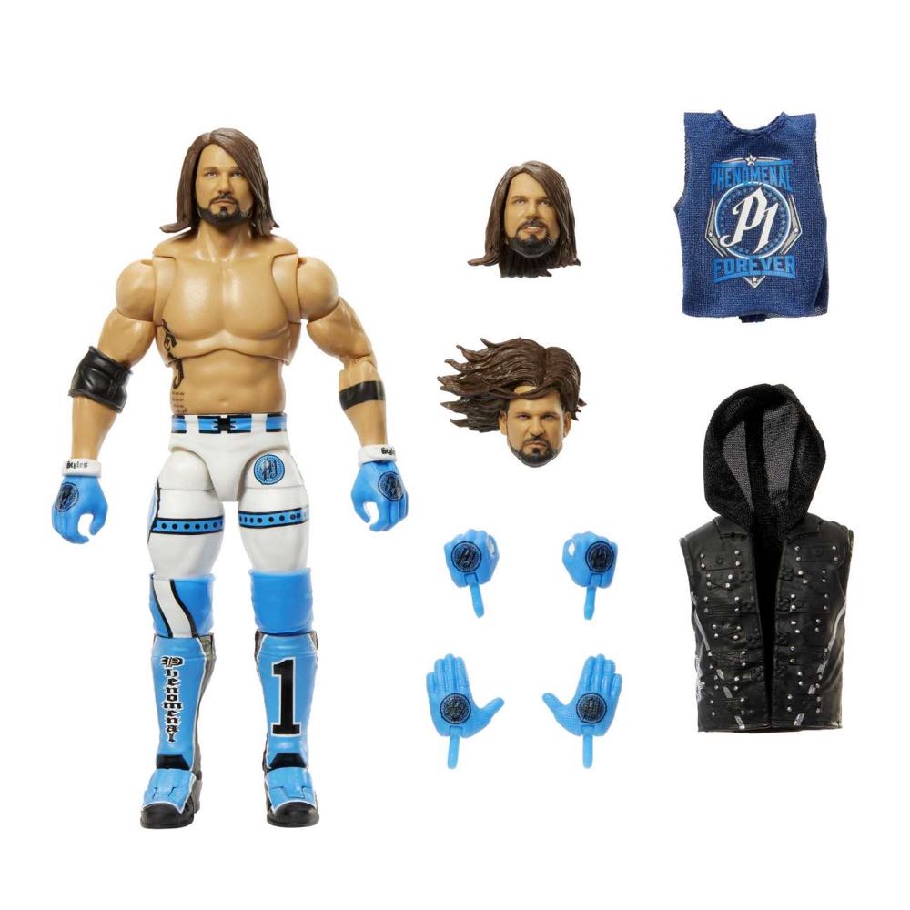 AJ Styles - Mattel (WWE Ultimate Edition) action figure collectible - Main Image 2