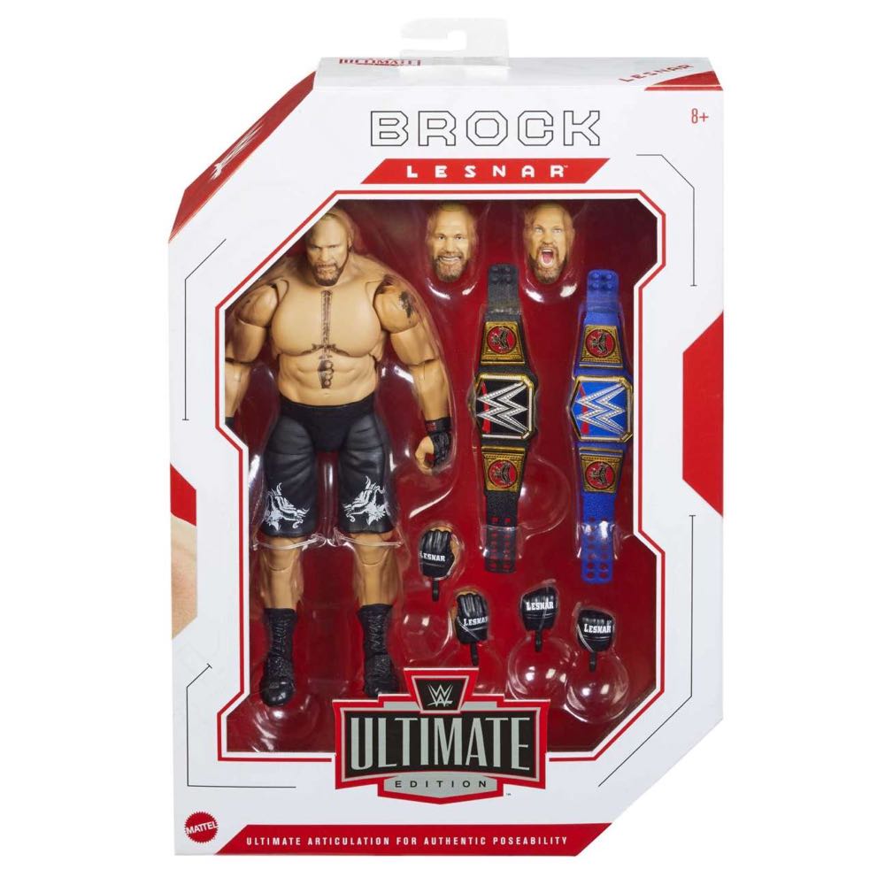 Brock Lesnar - Mattel (WWE Ultimate Edition) action figure collectible - Main Image 3