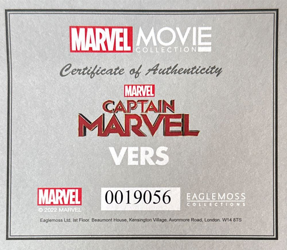 Captain Marvel Kree Suit - Brie Larson (Captain Marvel) action figure collectible - Main Image 3
