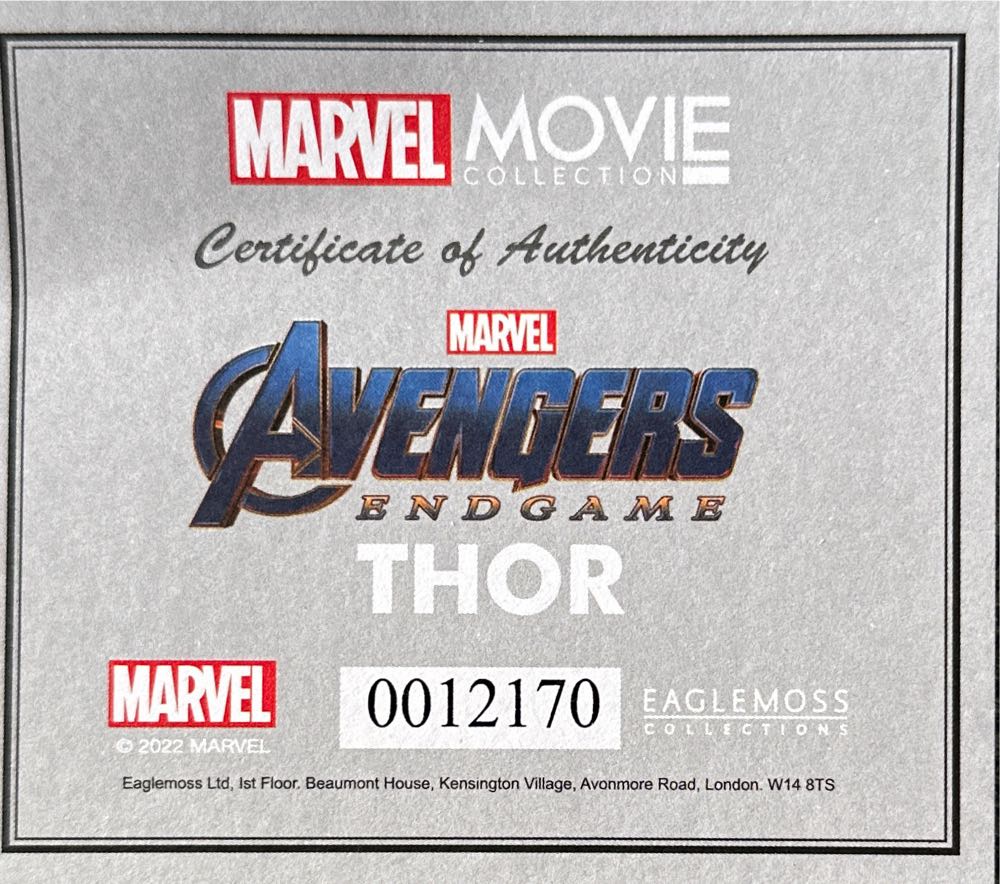 Thor - Chris Hemsworth (Avengers: Endgame) action figure collectible - Main Image 3