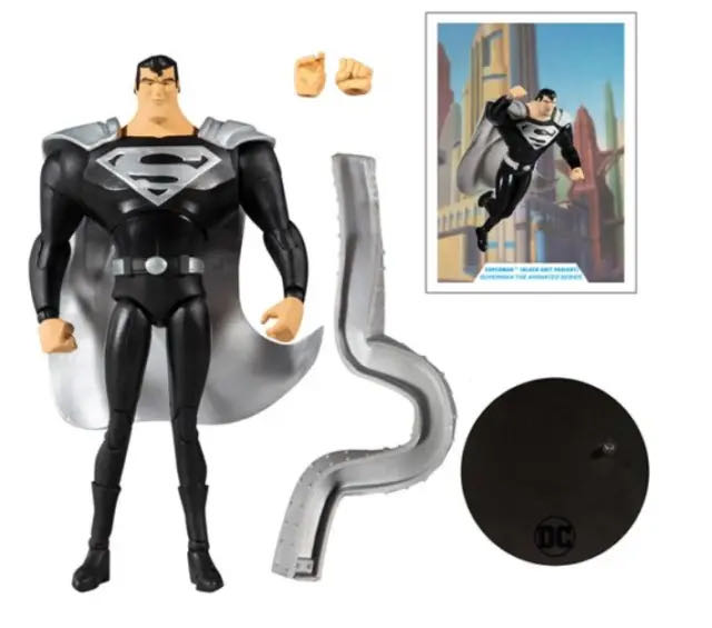 Superman (Black Suit Variant) - McFarlane Toys (DC Multiverse) action figure collectible - Main Image 2