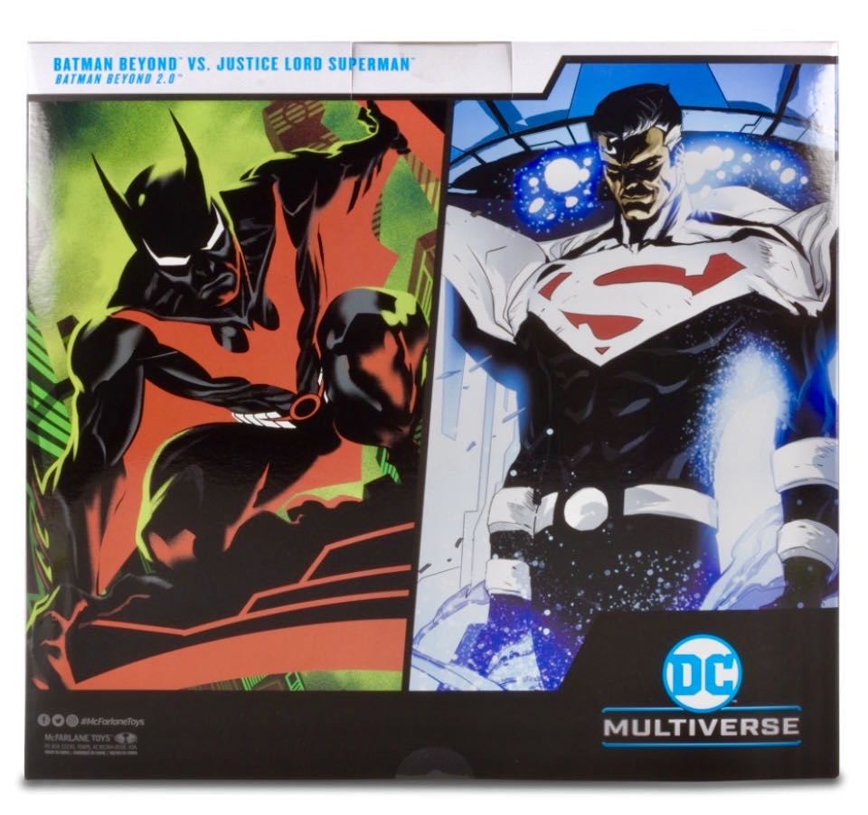 Superman Justice Lord - McFarlane Toys (Batman Beyond 2.0) action figure collectible [Barcode 787926157390] - Main Image 2