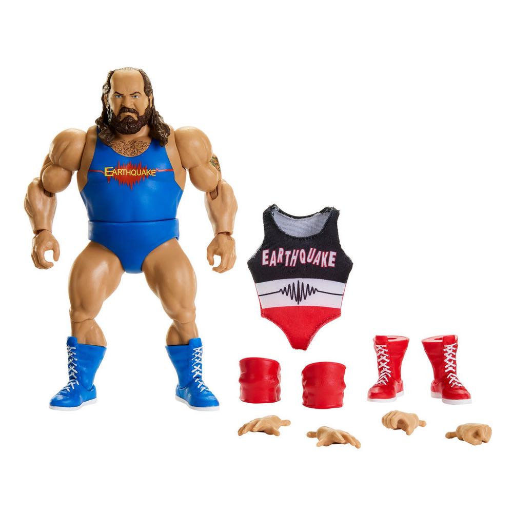 Earthquake Superstars  (WWE) action figure collectible [Barcode 194735115624] - Main Image 2