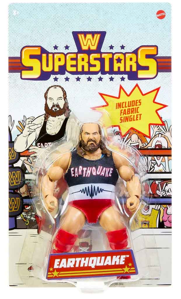 Earthquake Superstars  (WWE) action figure collectible [Barcode 194735115624] - Main Image 3