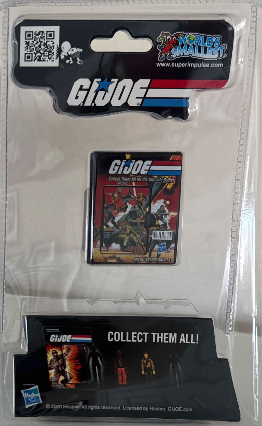 Worlds Smallest Micro Action Figures - Super Impulse (World’s Smallest: G.I. Joe) action figure collectible [Barcode 810010990372] - Main Image 2