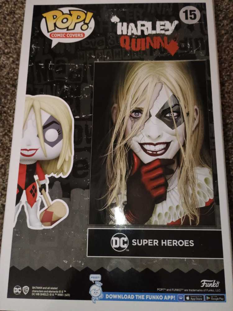 Funko Pop Comic Cover: Dc’s Harleen Quinzel #15 - Funko (Comic Covers) (Harley Quinn) action figure collectible [Barcode 889698725026] - Main Image 2