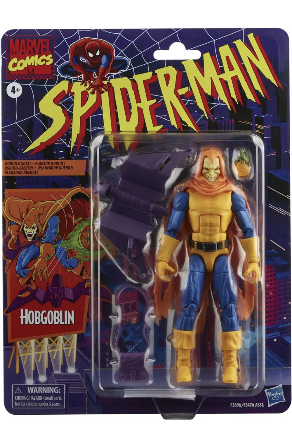 Hobgoblin - Hasbro (Marvel Legends Spider-Man Retro Series) action figure collectible - Main Image 2