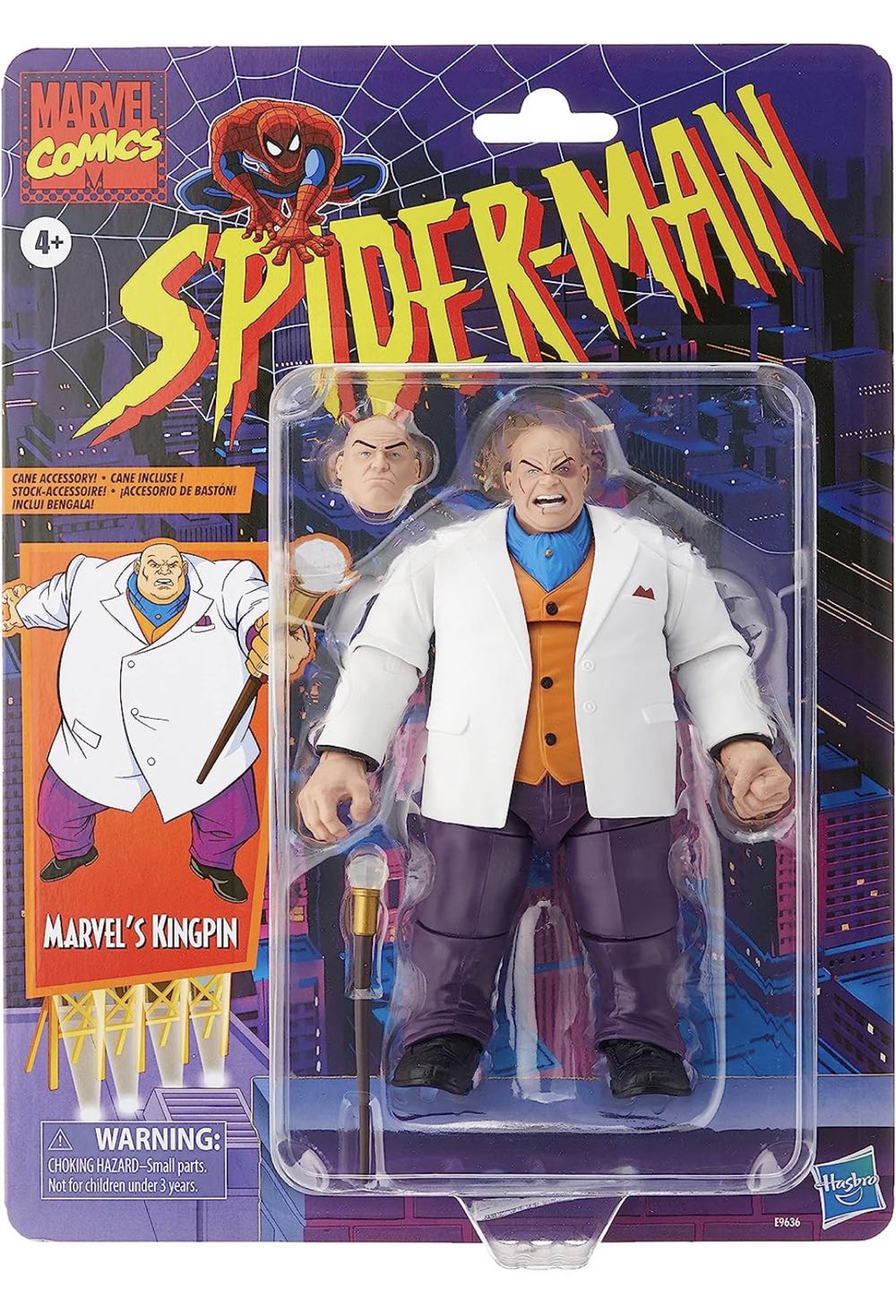 Kingpin - Hasbro (Marvel Legends Spider-Man Retro Series) action figure collectible - Main Image 2