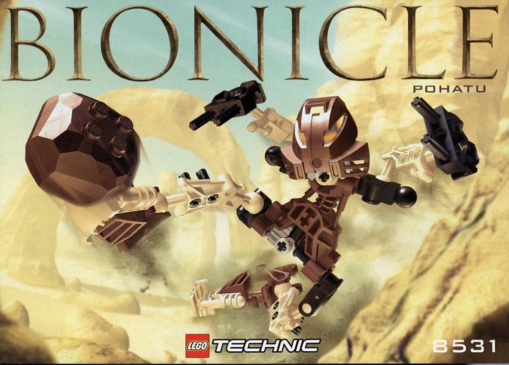 Toa Mata Pohatu - Lego (Bionicle) action figure collectible - Main Image 2