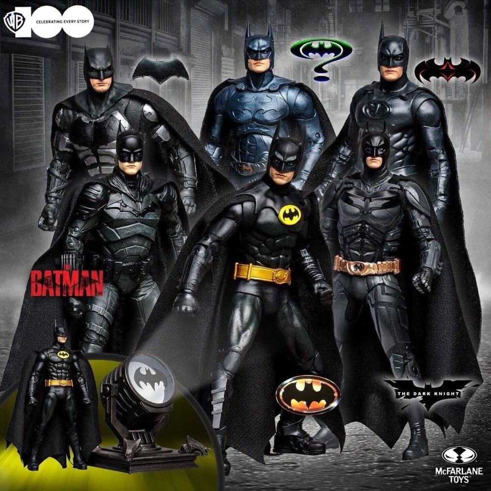 McFarlane DC Multiverse - Batman The Ultimate Movie Collection 6 Pack - McFarlane Toys (Batman) action figure collectible - Main Image 4