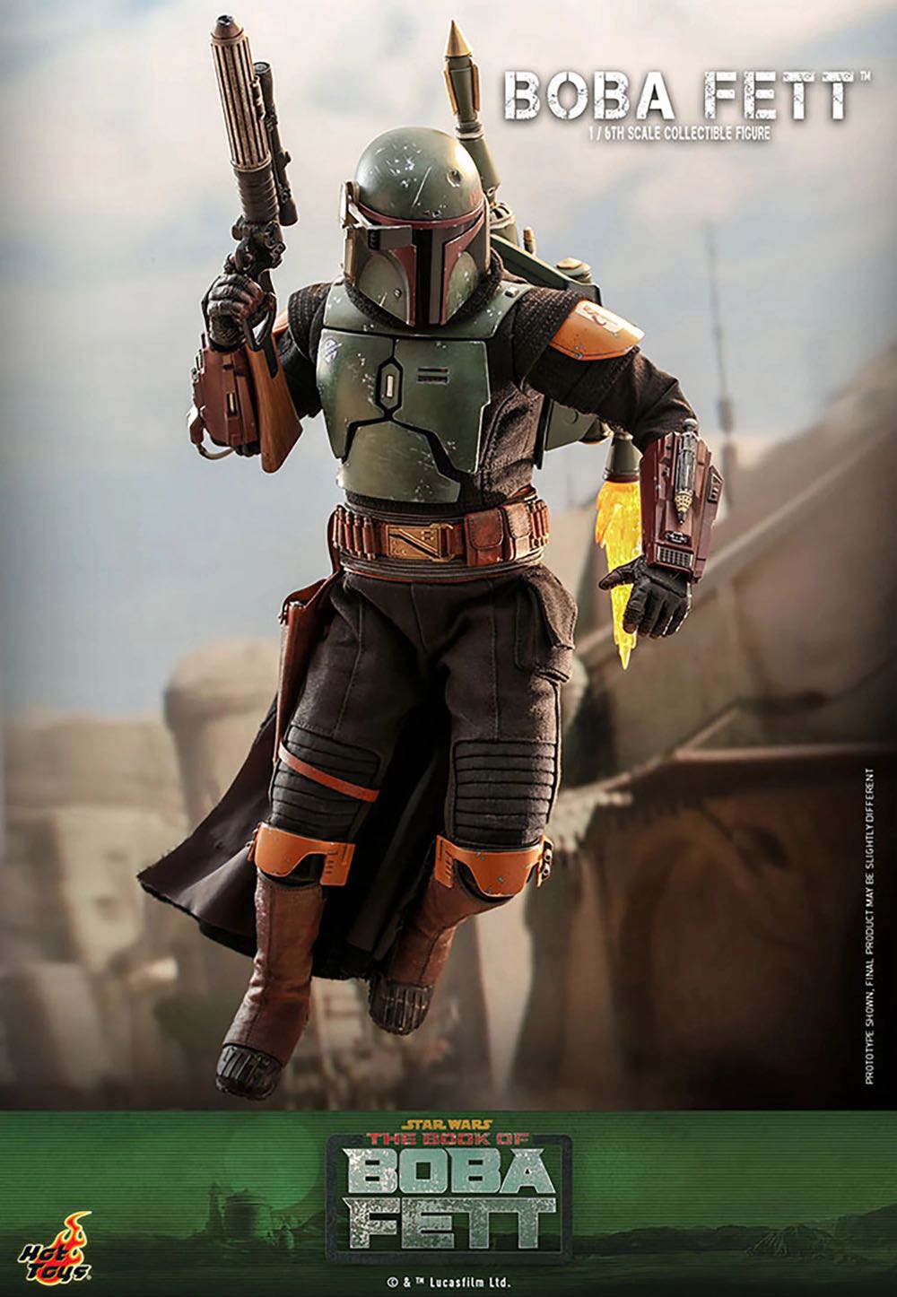 Hot Toys Boba Fett BOBF TMS078 - Hot Toys (Star Wars - Book Of Boba Fett) action figure collectible [Barcode 4895228611567] - Main Image 2
