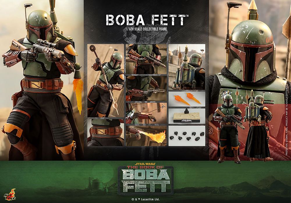 Hot Toys Boba Fett BOBF TMS078 - Hot Toys (Star Wars - Book Of Boba Fett) action figure collectible [Barcode 4895228611567] - Main Image 4