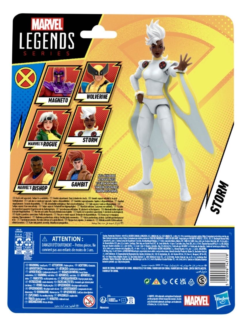 Marvel Legends Retro Series X-Men ’97 Series STORM - Hasbro (Marvel Legends Retro Series) action figure collectible - Main Image 2